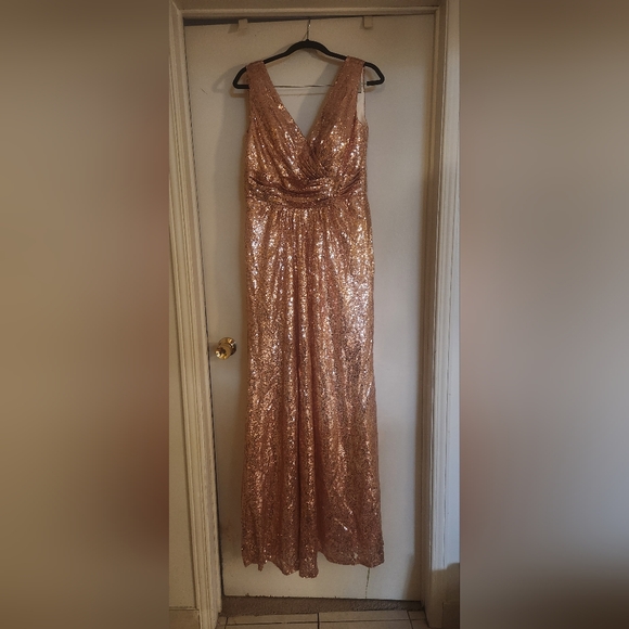Rose Gold Season Maxi Dress - Picture 1 of 4